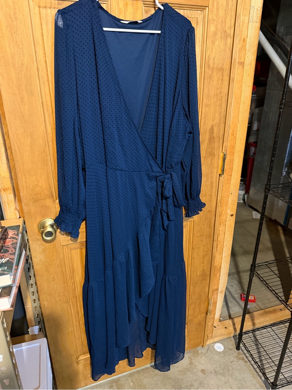 LC Lauren Conrad Navy Blue Dress Top — Deep Navy